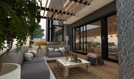 pergola chic et tendance