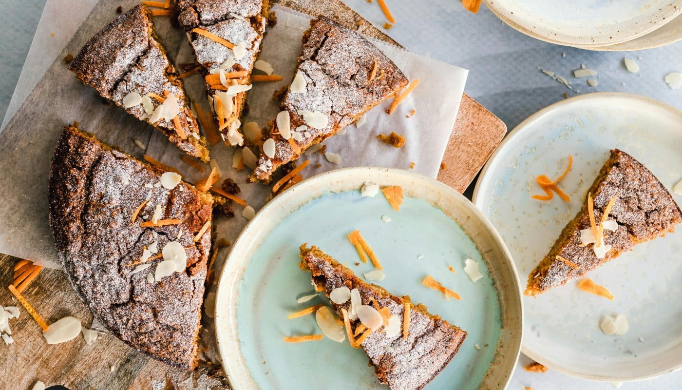 gâteau aux amandes doré