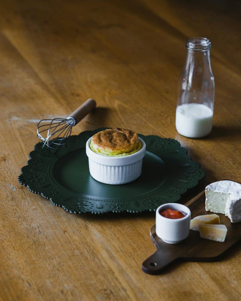 Soufflé au fromage aérien 